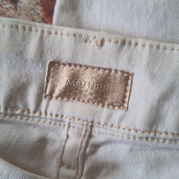 Mother | The Looker Ankle Zip Barefoot Princess Embroidered Colorful Trim Skinny - Picture 14 of 16